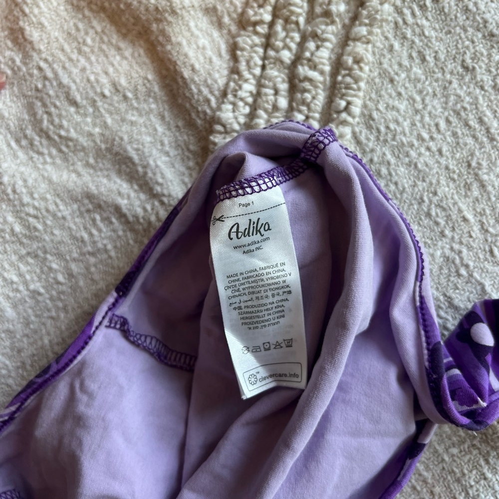 Adika Purple Body Suit